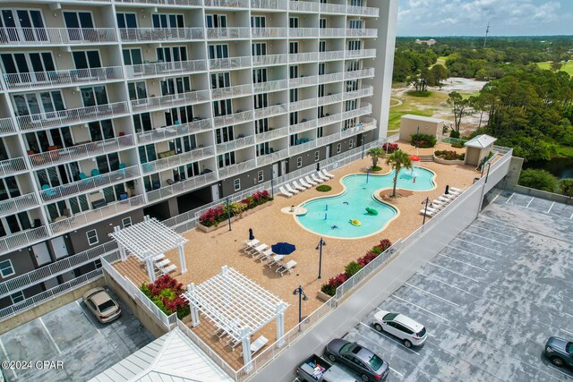 view of pool