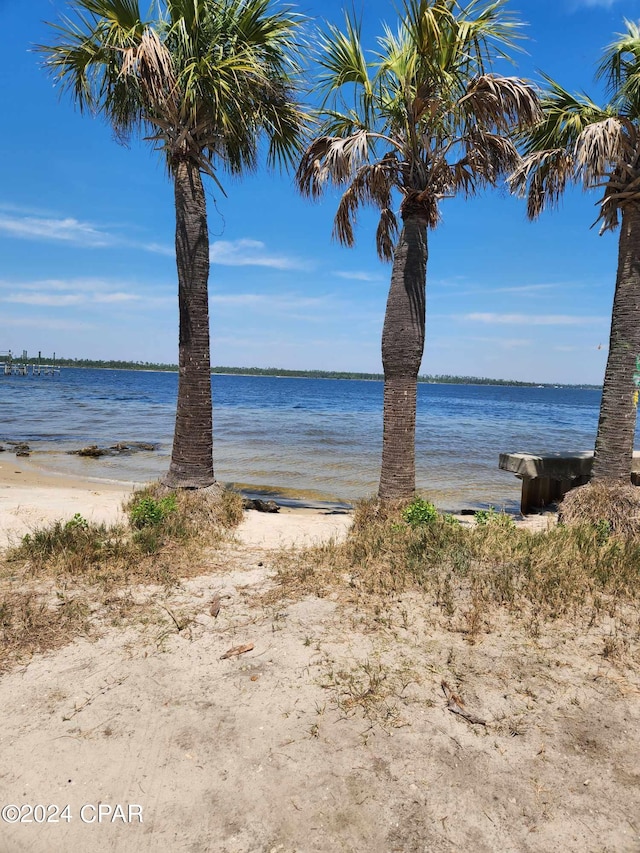 water view featuring a view of the beach