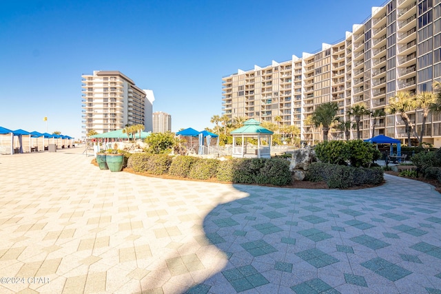 surrounding community featuring a gazebo