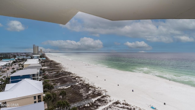 water view featuring a view of the beach