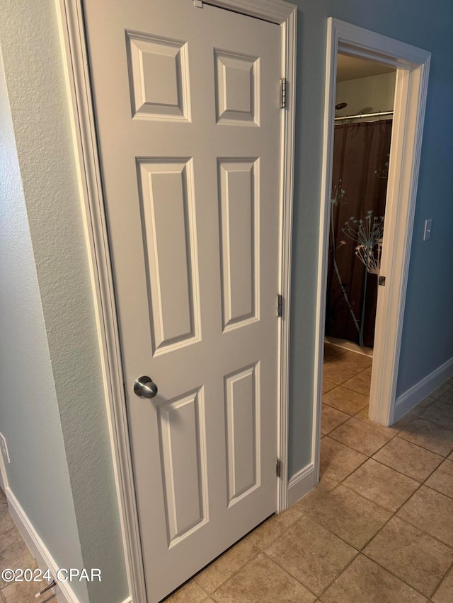 details featuring tile patterned flooring