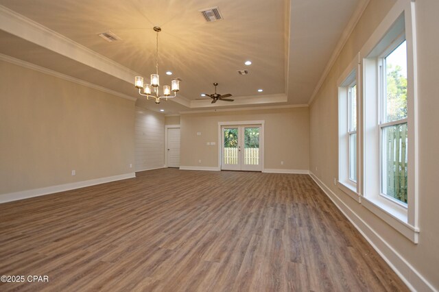 bathroom featuring hardwood / wood-style flooring, vanity, toilet, and a shower with shower door