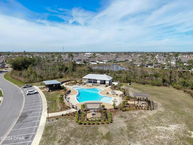 view of pool