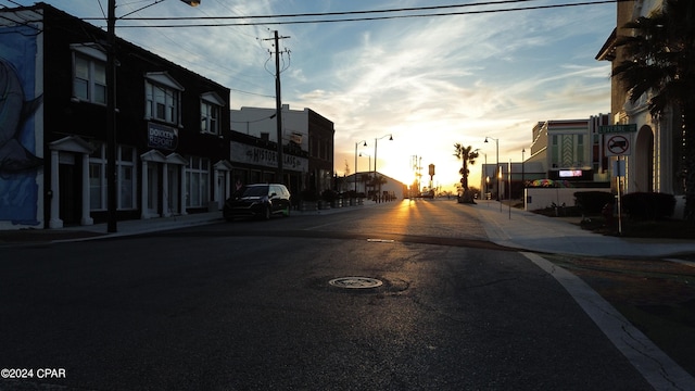 view of road