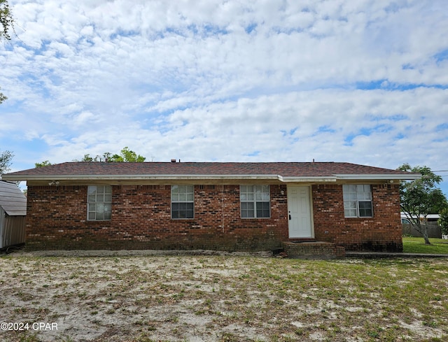 view of ranch-style house