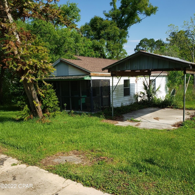 view of yard