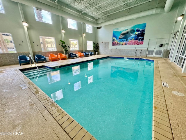 view of pool