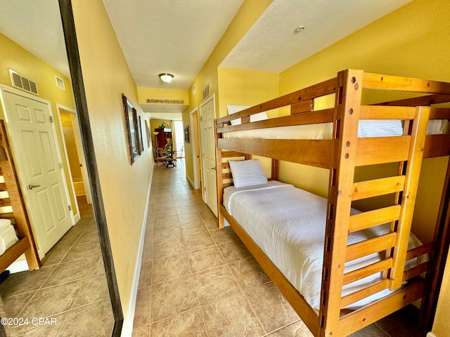 view of tiled bedroom