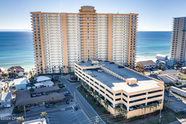 5004 Thomas Dr Unit 1209, Panama City Beach, FL 32408 - aerial view featuring a water view