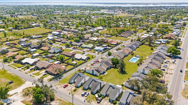 drone / aerial view featuring a residential view