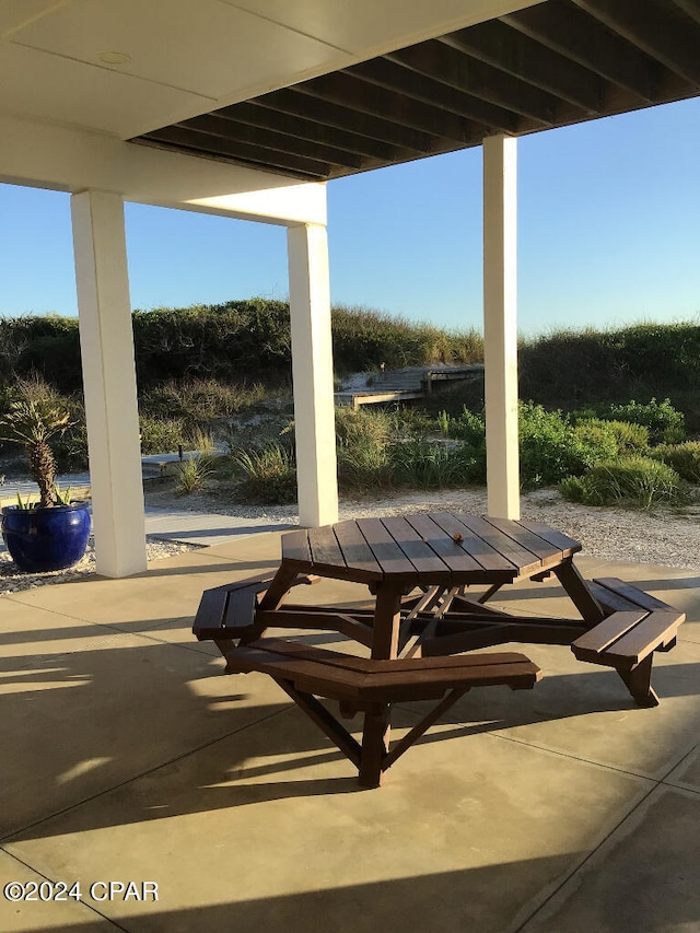 view of patio