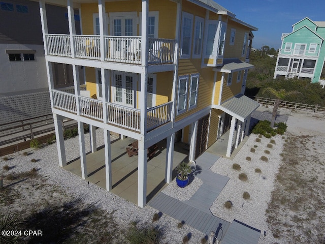 view of rear view of house