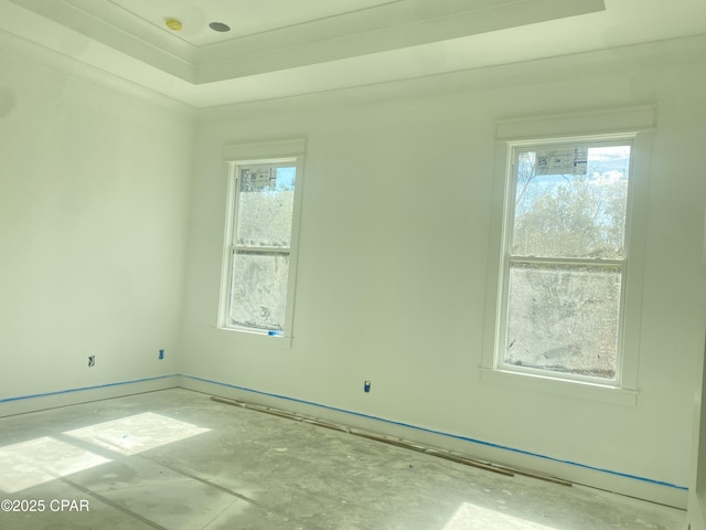 empty room with plenty of natural light