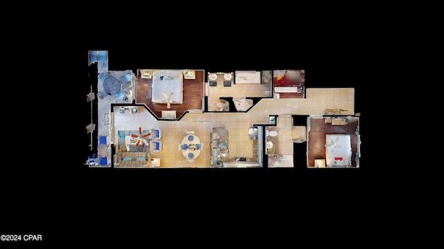 11800 Front Beach Rd Unit 2-504, Panama City Beach, FL 32407 - home floor plan