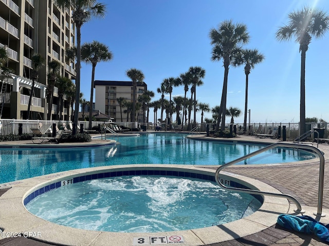 11800 Front Beach Rd Unit 2-504, Panama City Beach, FL 32407 - community pool with a community hot tub