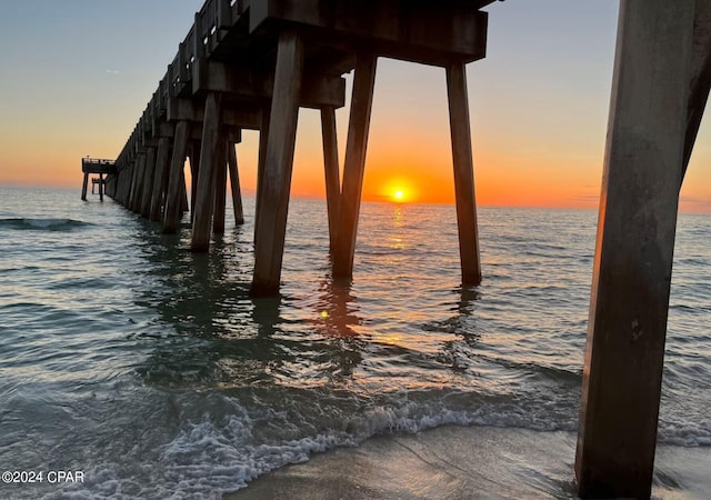 11800 Front Beach Rd Unit 2-504, Panama City Beach, FL 32407 - dock area with a water view
