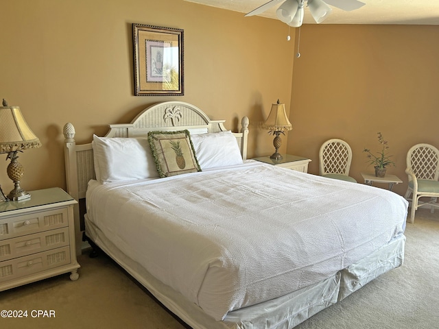 bedroom featuring carpet flooring