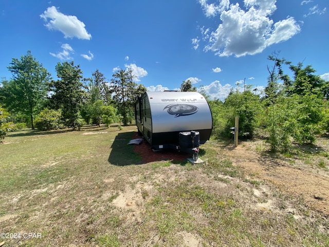 view of vehicle parking