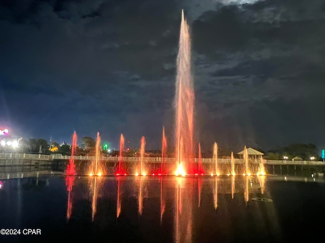 view of water feature