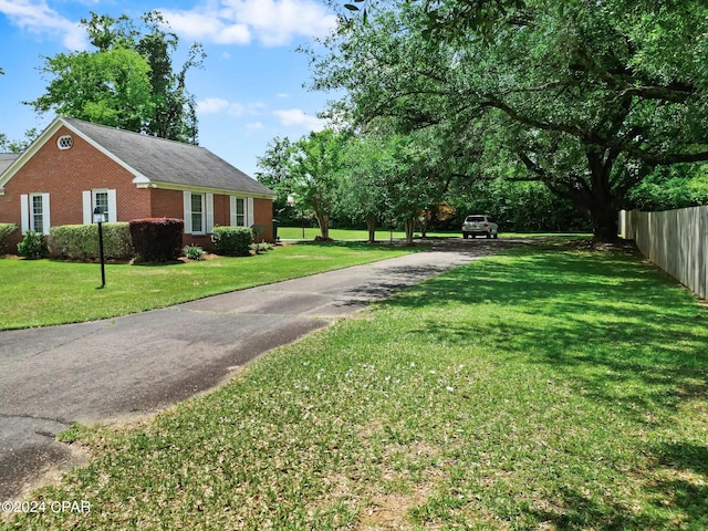 view of yard