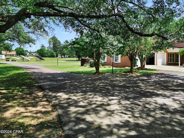 view of road