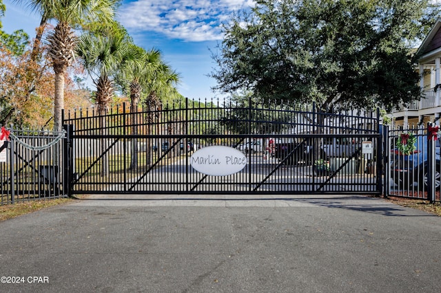 view of gate