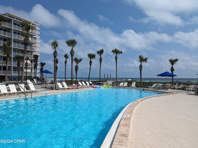 community pool featuring a patio