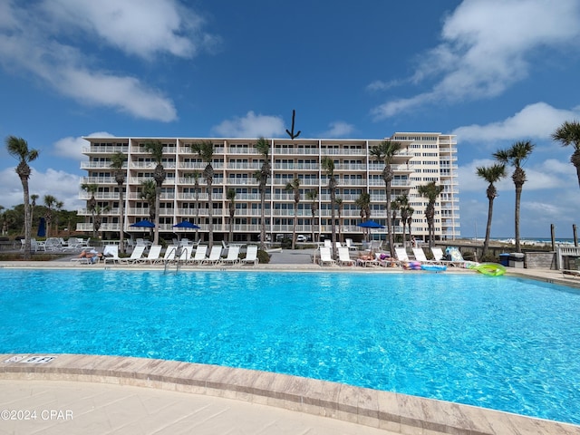 view of community pool