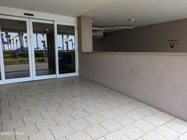 view of patio / terrace with french doors