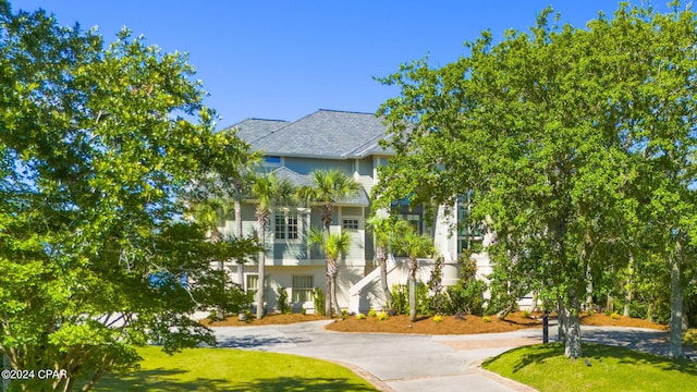 entrance to property with french doors