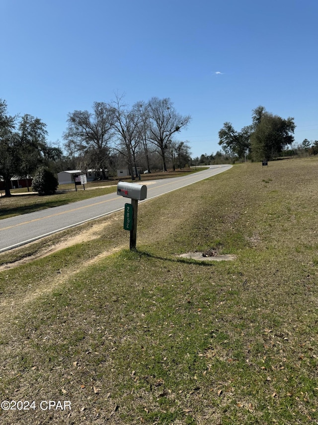 view of road