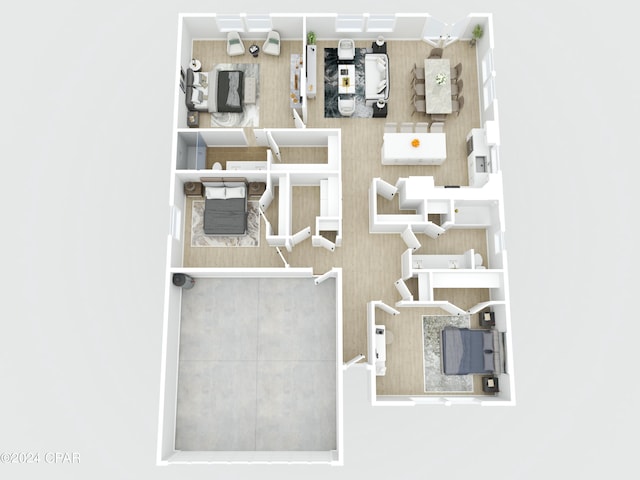 view of layout