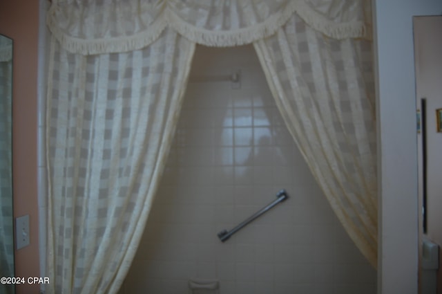 bathroom featuring tile patterned flooring