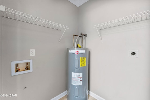 utilities featuring water heater