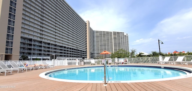 9860 S Thomas Dr Unit 519, Panama City, FL 32408 - community pool featuring fence