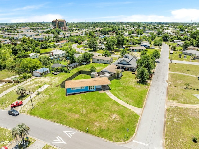 drone / aerial view featuring a residential view