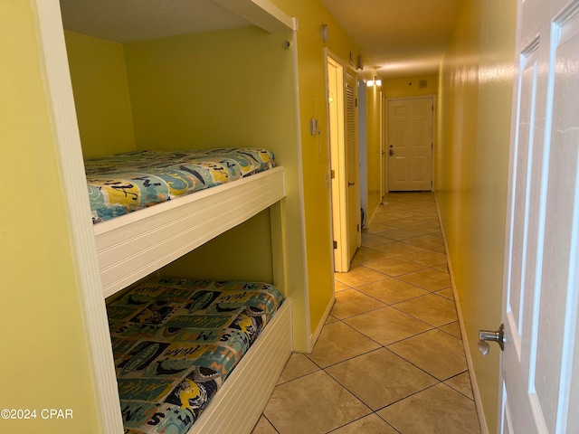 view of tiled bedroom