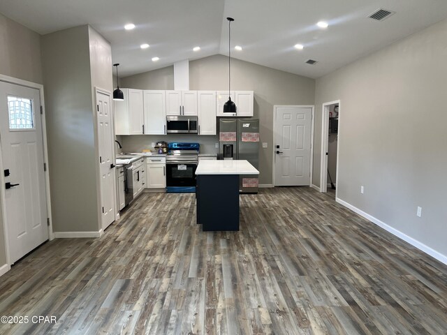 full bathroom featuring hardwood / wood-style flooring, vanity, shower / bathtub combination, and toilet