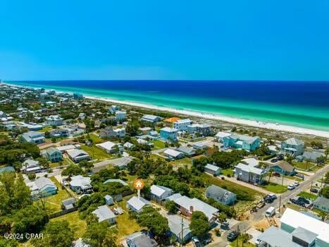 208 3rd St Unit 1/2, Panama City Beach, FL 32413 - aerial view of extended coastline
