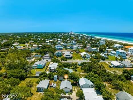 208 3rd St Unit 1/2, Panama City Beach, FL 32413 - aerial view of a nearby body of water