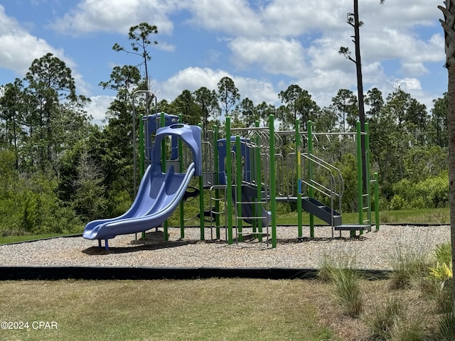 view of play area