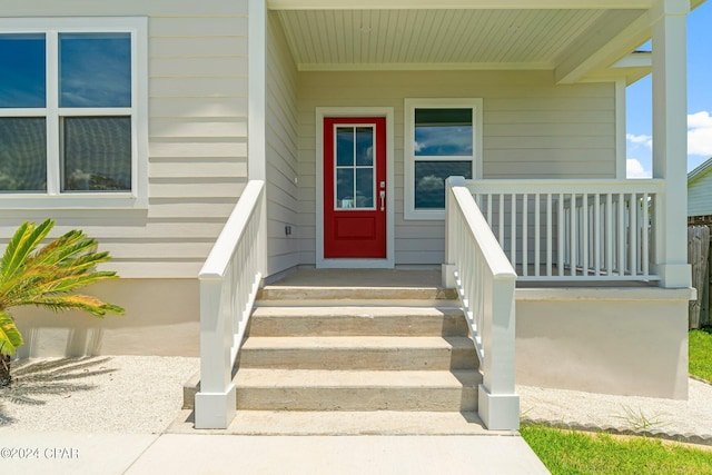 view of property entrance