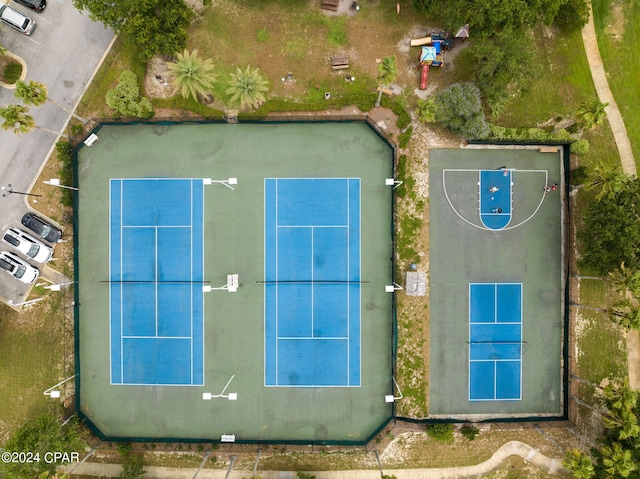 view of drone / aerial view