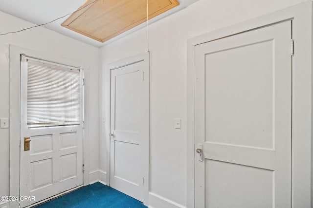interior space with baseboards