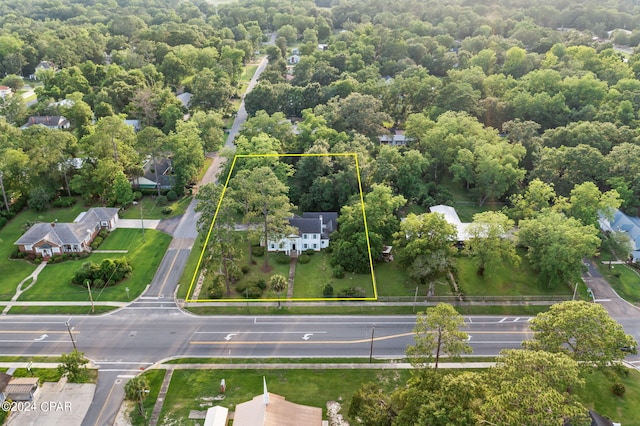 703 N Waukesha St, Bonifay, FL 32425 - aerial view of property's location featuring property boundaries highlighted