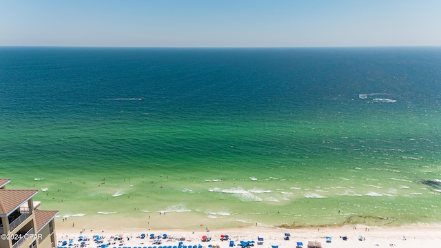 water view featuring a view of the beach