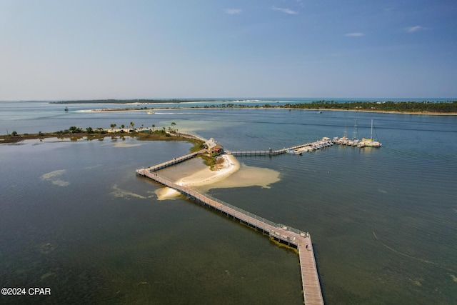 property view of water