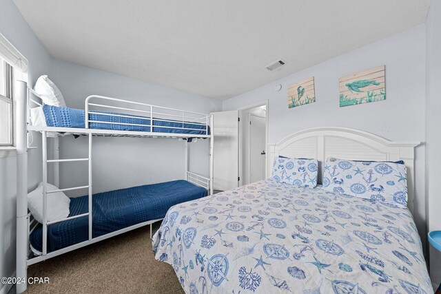 bedroom with carpet flooring