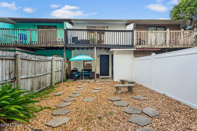 view of rear view of house