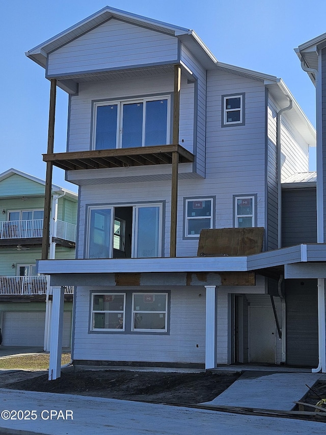 view of townhome / multi-family property